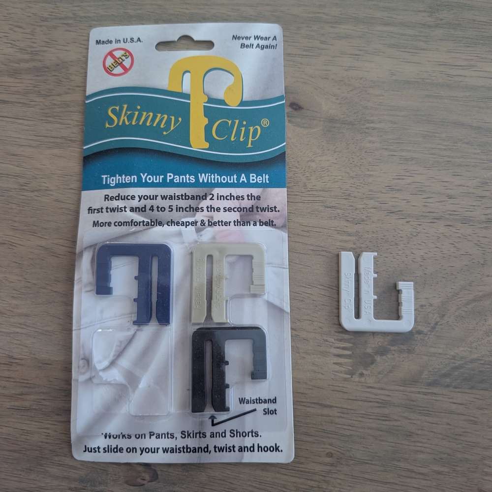 Waistband Adjuster - White, Black, Blue, Tan